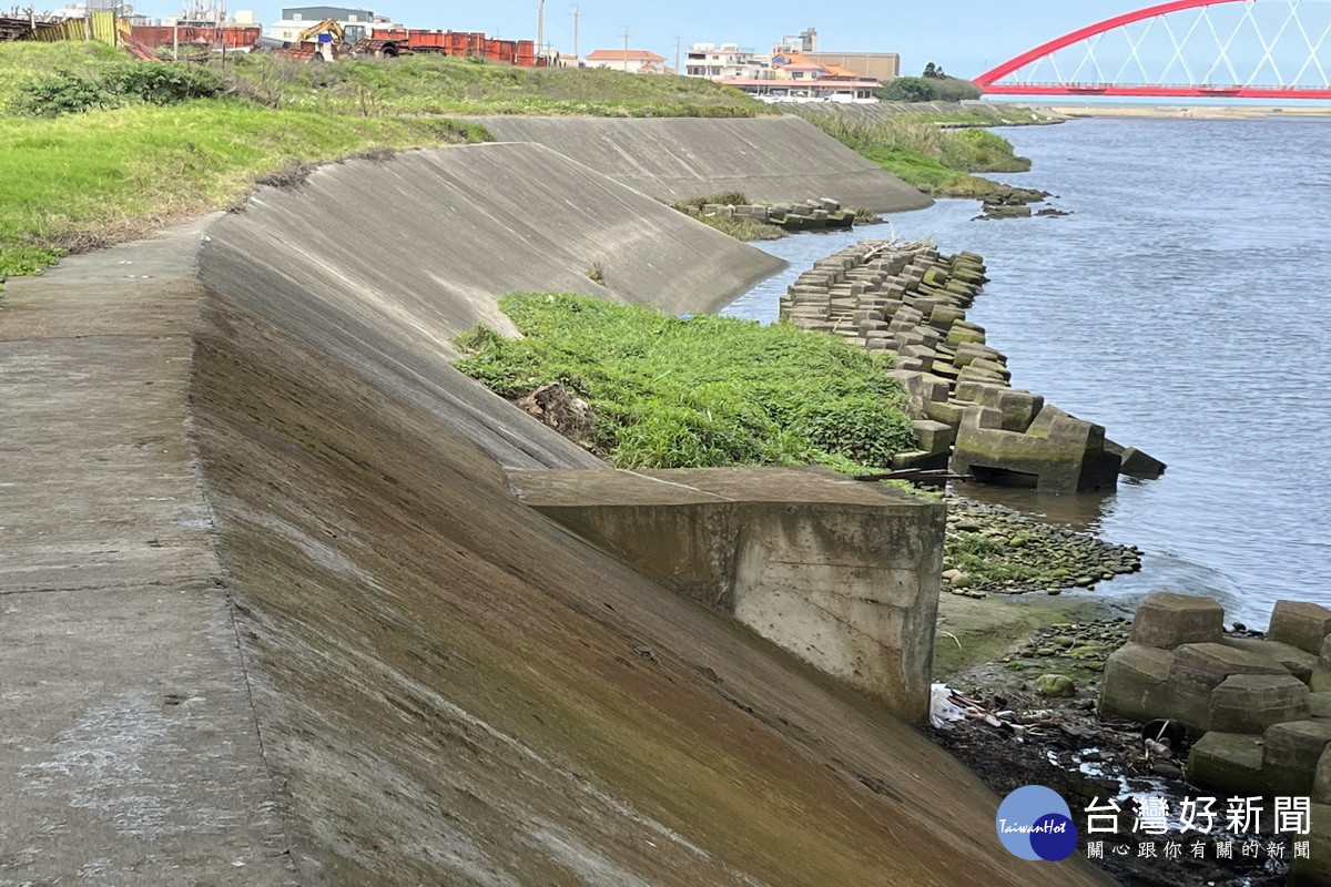 南崁溪下游段河口至田寮橋護岸新建工程　預計年底完成用地取得