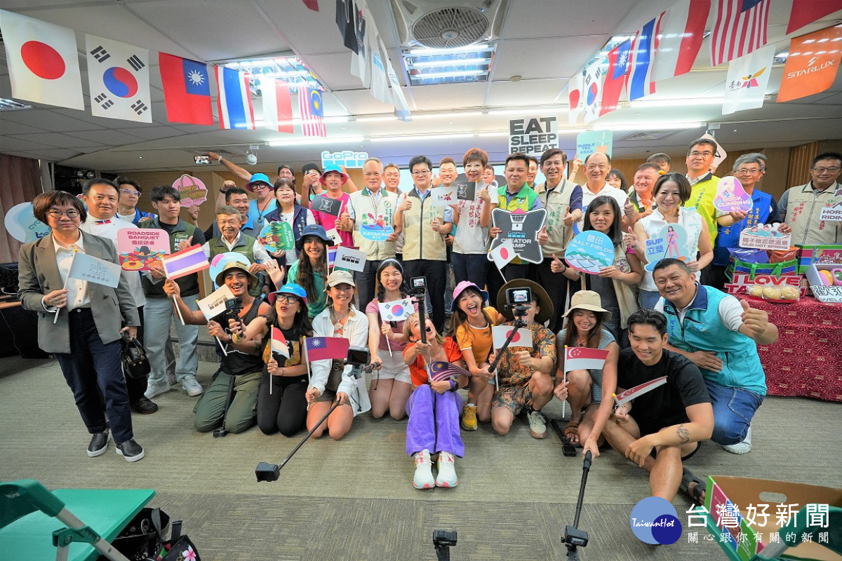 吸引國際旅客參與臺南400　南市首度與國際相機品牌GoPro合作