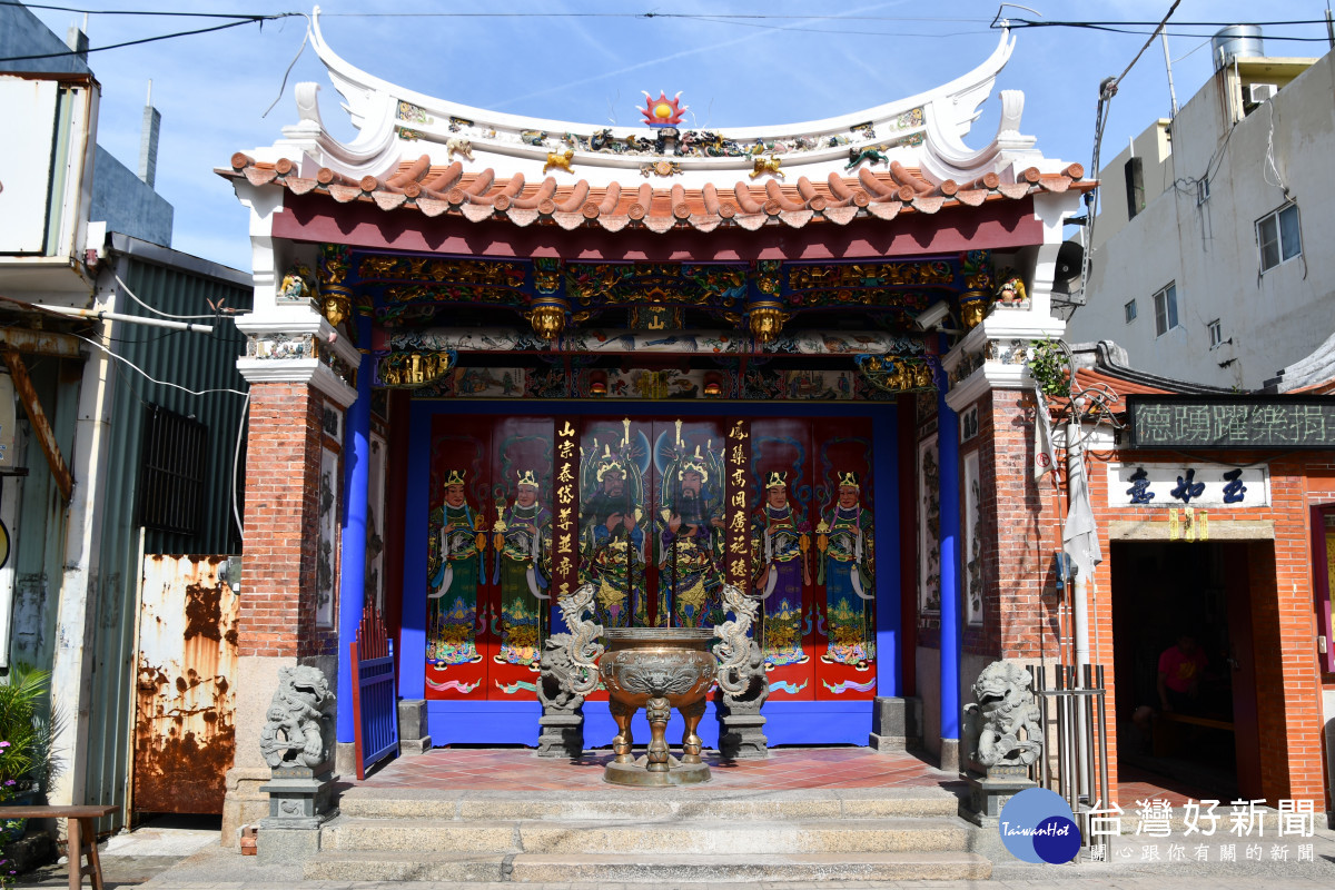 鹿港鳳山寺外觀。圖／彰化縣政府提供