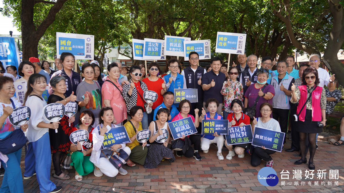 國會改革街頭宣講，竹市建國公園開講。