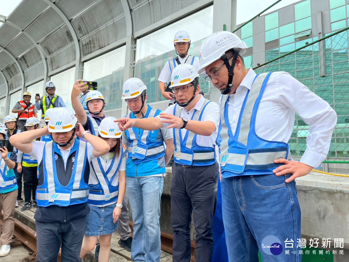 新北捷運環狀線復原工程　力拚年底全線復駛