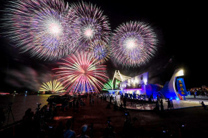 嘉義縣東石海之夏活動將在8月31日恢復舉辦，海上煙火秀將重磅回歸/嘉義縣府提供