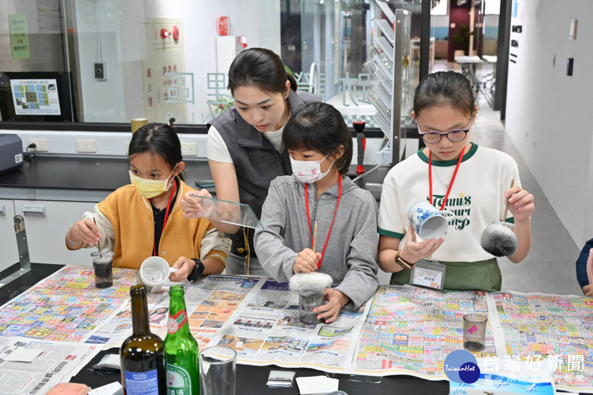 桃園市政府警察局舉辦「鑑識科學OPEN HOUSE國小學生參訪體驗活動」。