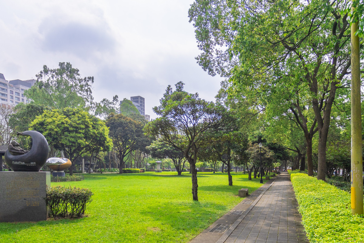 林口前段生活圈享7700坪扶輪公園大型綠地。（圖／忠孝苑提供）