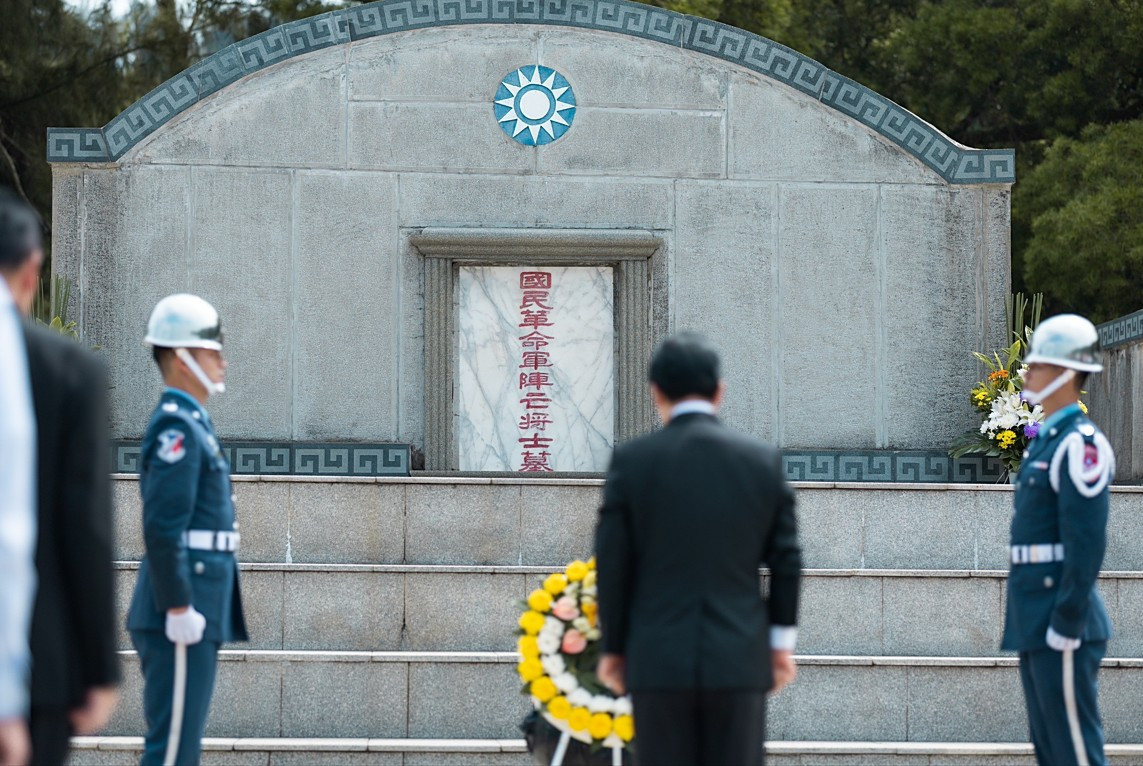 總統賴清德23日前往金門主持「823戰役勝利66週年追悼典禮」。（圖／總統府Flickr）