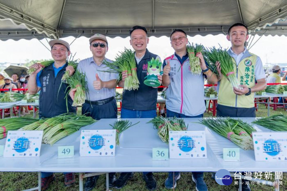 大溪韭菜，品質良好、營養豐富。