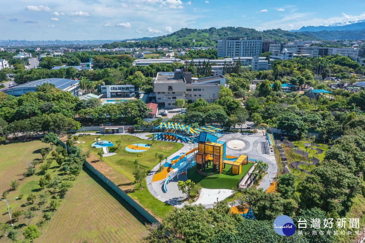 草屯親子公園已進入收尾驗收階段。（縣府提供）