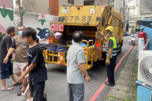 中秋佳節服務市民，桃園垃圾收運不打烊。