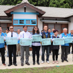 出磺坑南寮13號宿舍修復竣工　鍾東錦盼中油盡早啟用成為旅遊新地標