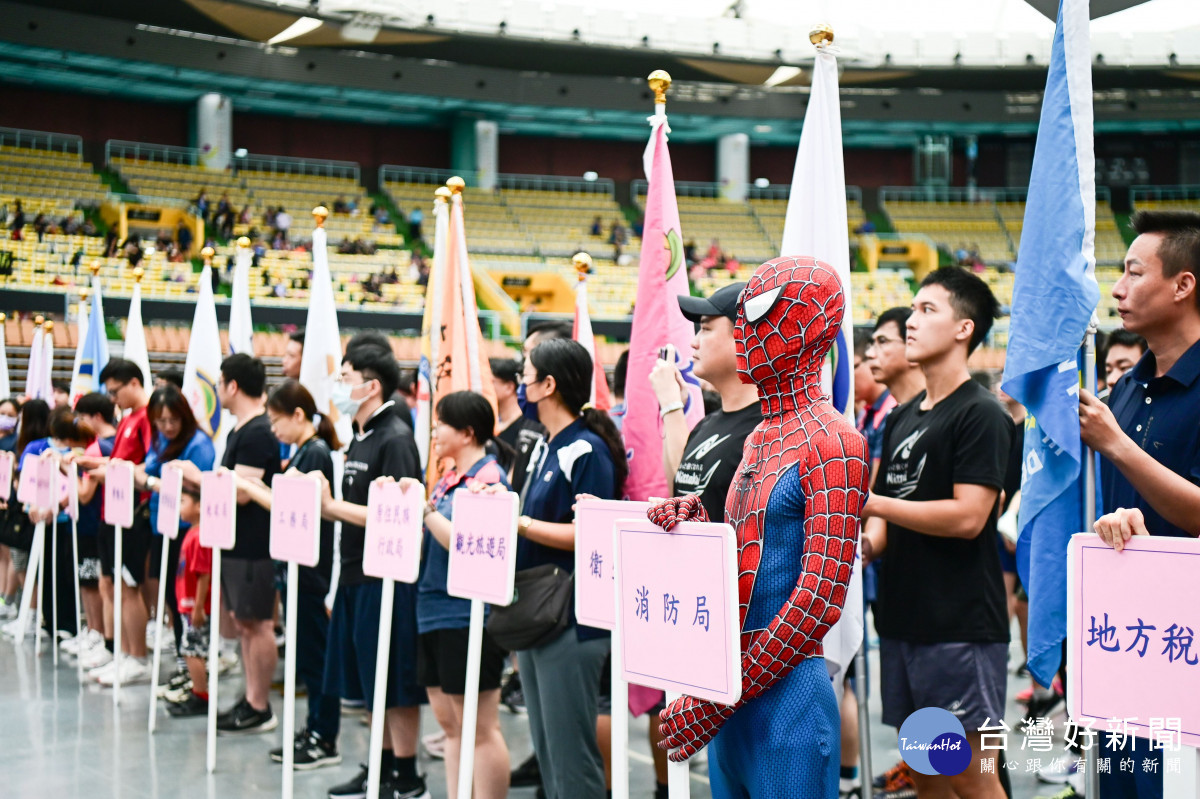 公教人員桌球錦標賽吸引各局處報名參加。