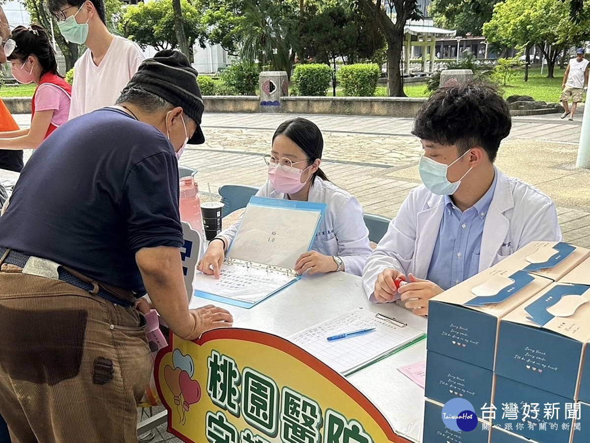 部桃聯合桃園市社會局推廣健康宣導      增進遊民及弱勢自我照顧意識