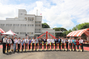 嘉義縣消防局災害應變中心、特搜大隊暨防災教育中心新建大樓舉行動土典禮／嘉義縣府提供