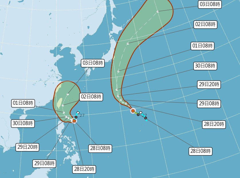 （圖／中央氣象署）