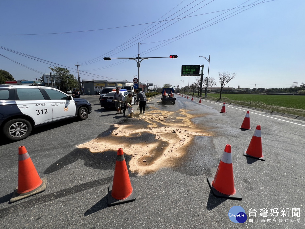 嘉義縣環保局成立通報平台即時反映道路狀況，提供道路安全／嘉義縣府提供