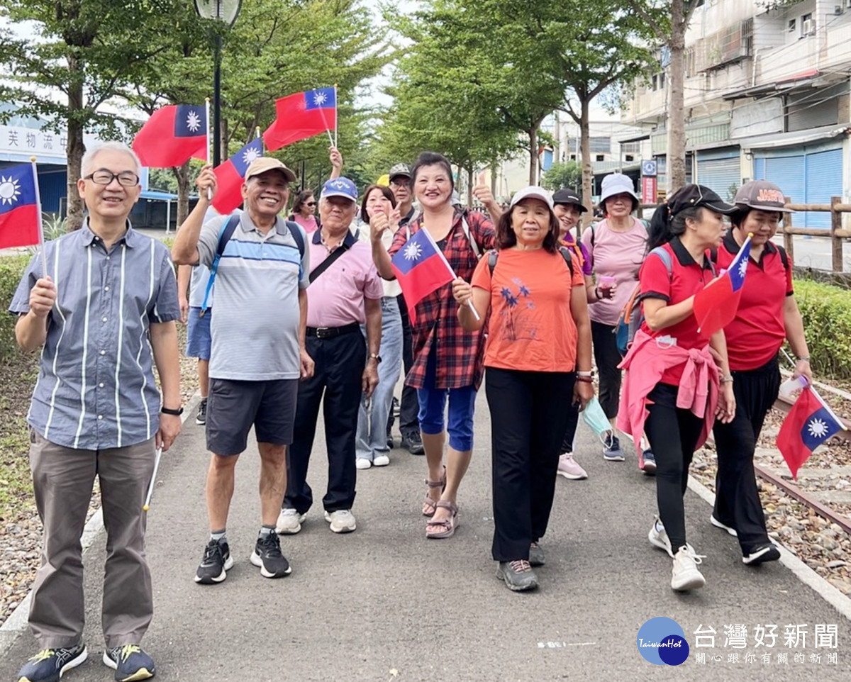 蘆竹區公所響應光輝十月    舉辦「光輝國慶 閃耀桃園」活動