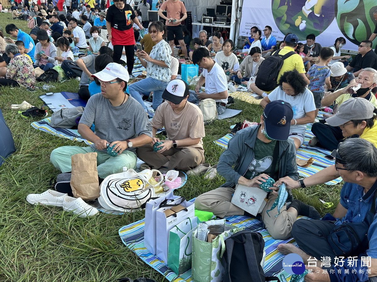 南投茶博千人揉球-好野趣　茶布球音樂派對熱鬧登場 台灣好新聞 第3張