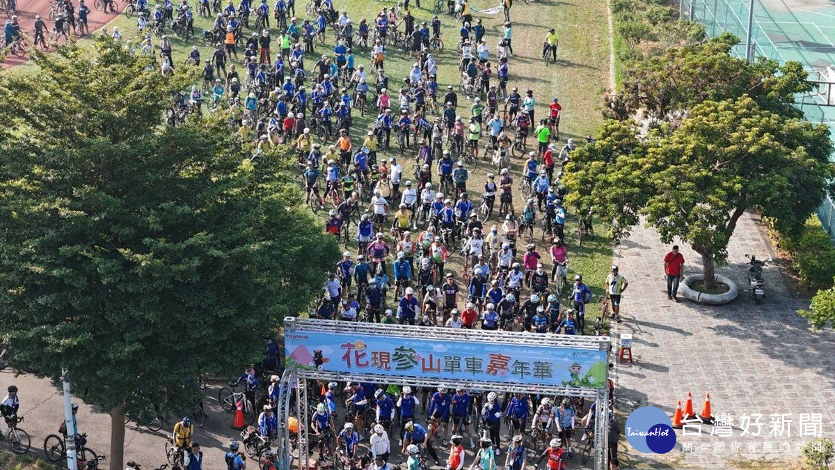 參山騎旅單車嘉年華　近千人賞花追火車慢旅新體驗 台灣好新聞 第6張