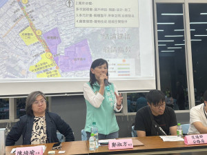 桃園市議員鄭淑方辦理「楊梅區中興路人本環境多目標改善工程」說明會及意見交流。