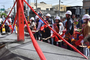 雲林縣警局臺西分局三崙派出所整(增)建工程今天舉行動土典禮／雲林縣警局提供