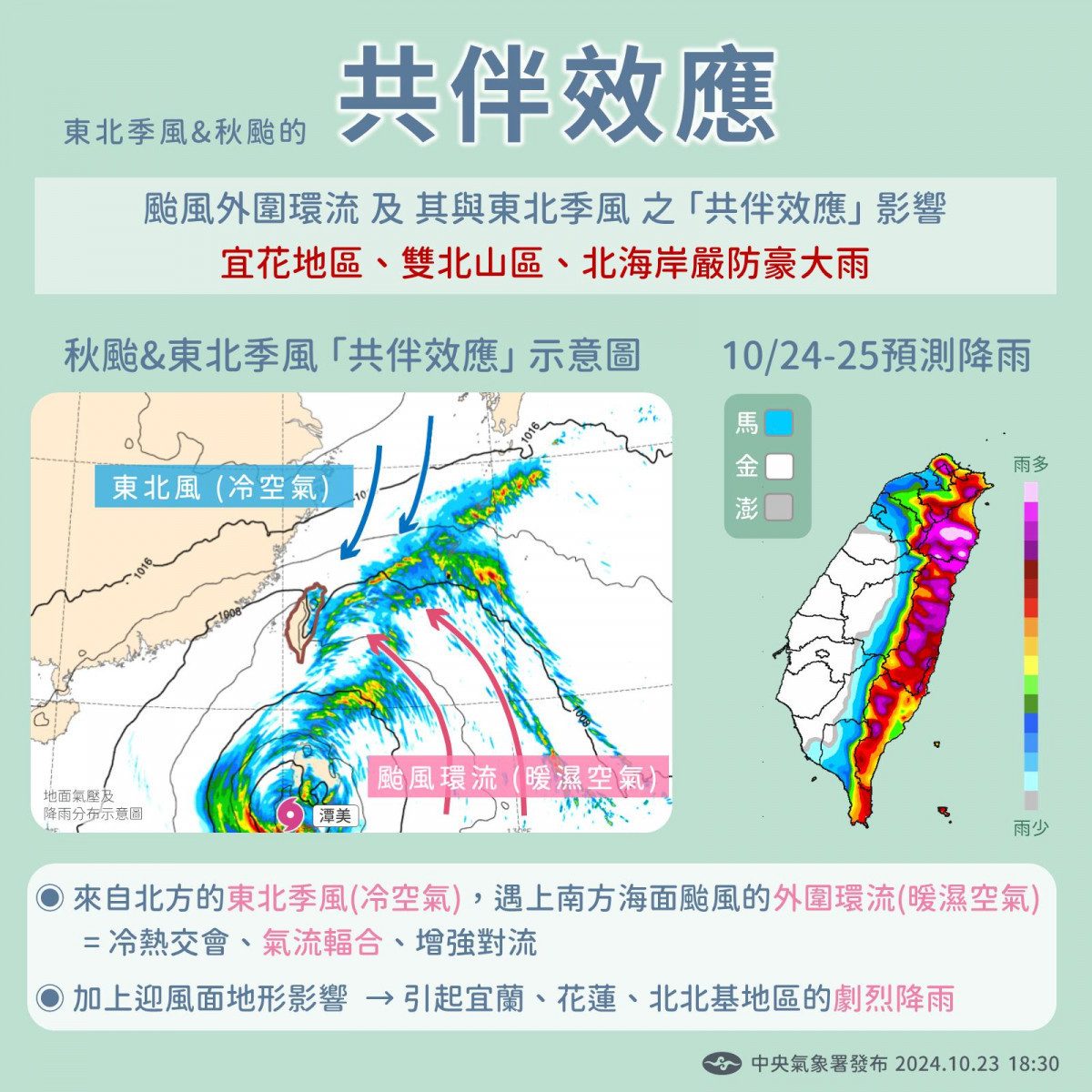 （圖／翻攝自Facebook帳號報天氣 - 中央氣象署）