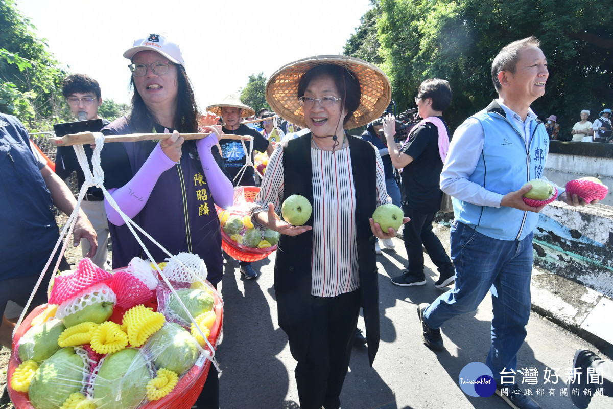 2024二水國際跑水節，首度陸上開跑。圖／記者鄧富珍攝