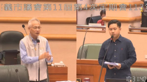 嘉義市議員郭定緯要求教育處嚴格執行校園反偷拍／翻攝照片