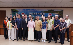 台日國境最南的交流　日本沖繩縣副知事拜會周春米