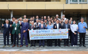 日本群馬縣館林市民親善訪問團與雲林縣府團隊進行交流／翻攝照片