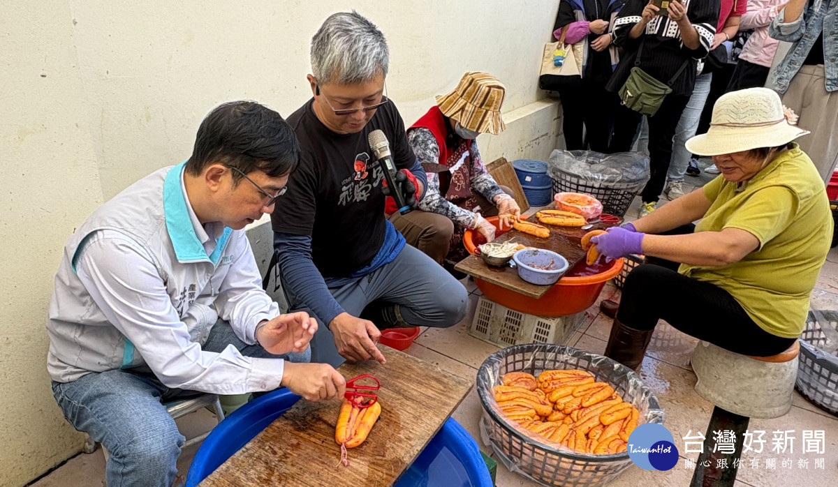 竹市推食魚教育課程　九降風烏魚子製作過程大解密 台灣好新聞 第2張