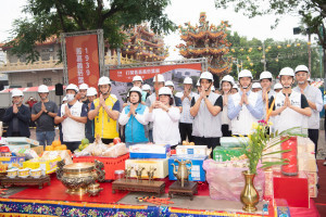 嘉義市舊嘉義菸葉廠一期升級工程今(15日)天正式啟動／嘉義市府提供