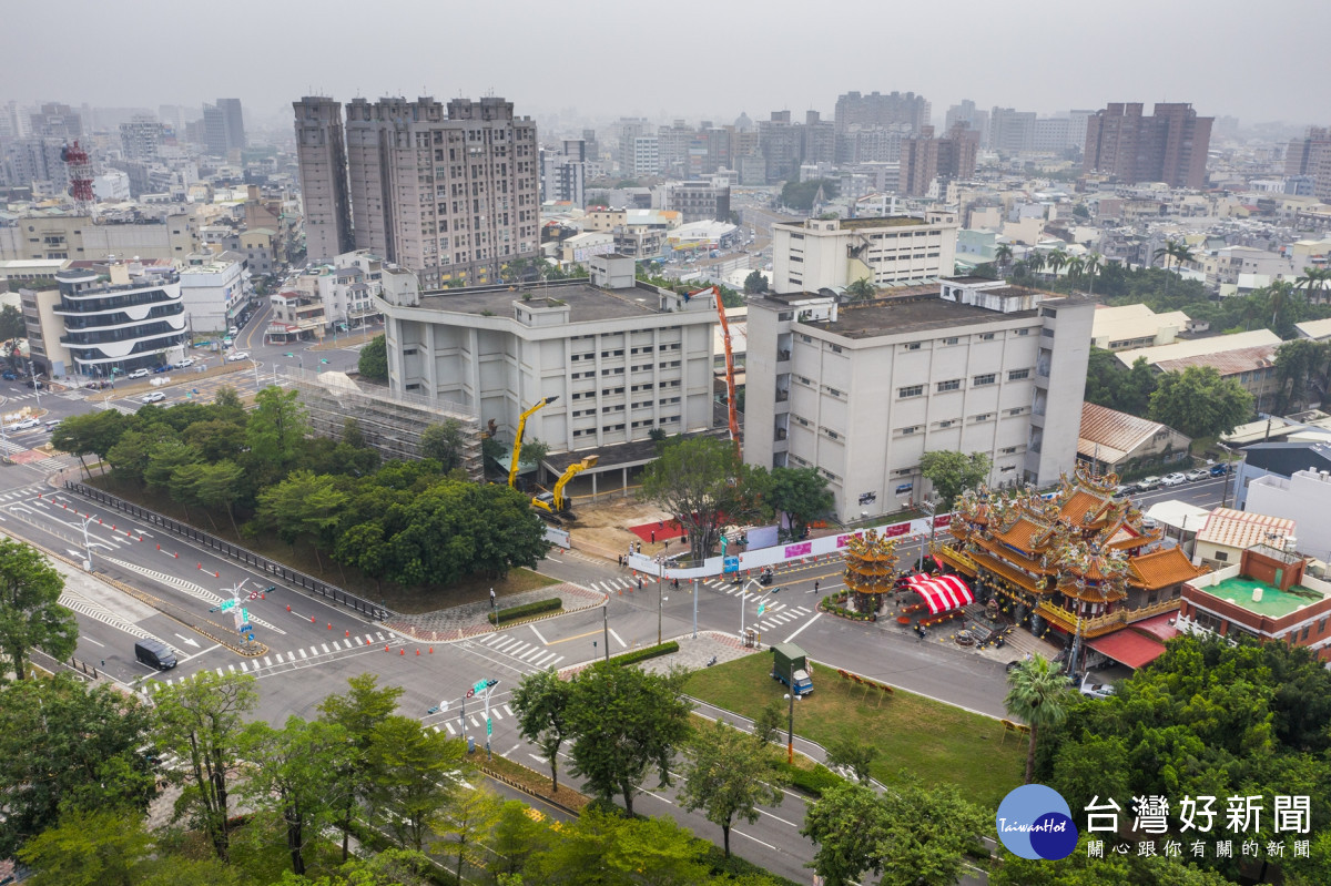 嘉義市舊嘉義菸葉廠一期升級工程今(15日)天正式啟動／嘉義市府提供