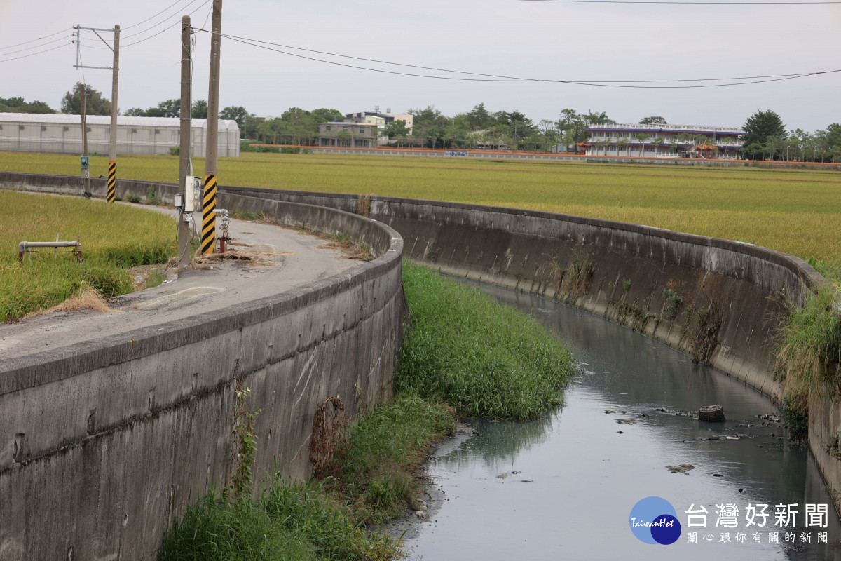 雲林縣大埤鄉「舊庄大排(第一期)治理工程」今（18）日開工動土典禮／雲林縣政府提供