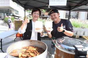 彰化美食應援500份一起為中華隊加油。圖／彰化縣政府提供