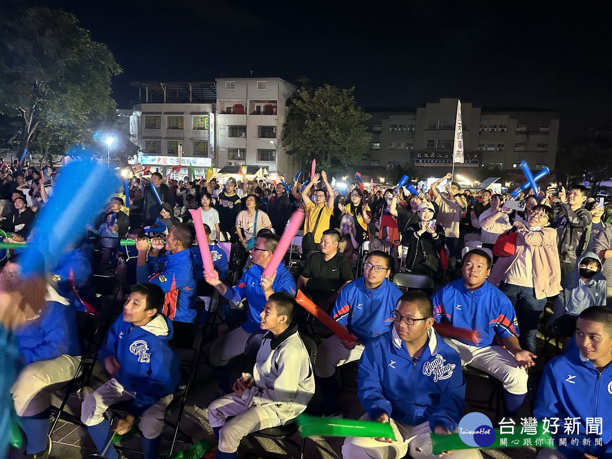 全程都充滿歡樂氛圍。（記者扶小萍攝）