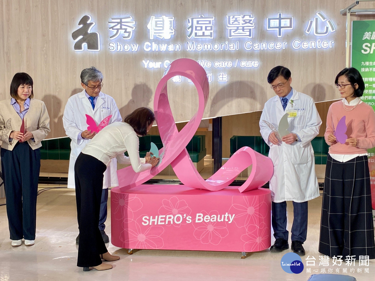 SHERO’s Beauty巡迴展最終站移師彰化秀傳紀念醫院展出。圖／記者鄧富珍攝