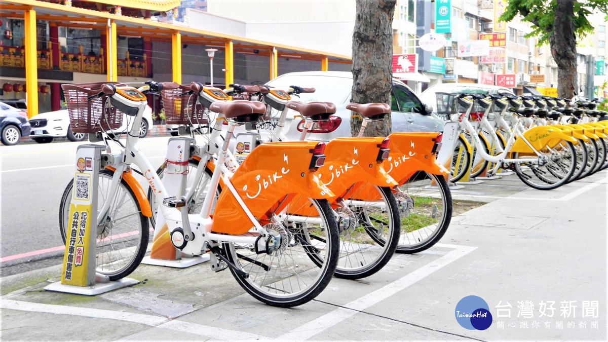 中市YouBike騎乘人次破1億