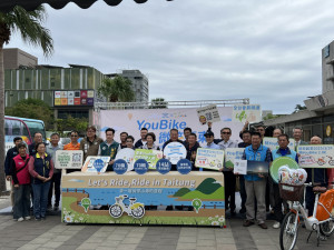 臺東YouBike來了！東部首例公共自行車系統正式啟用　打造綠色運輸新里程