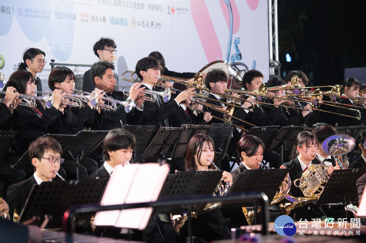 日本靜岡大學吹奏樂團睽違5年再次來台演出／嘉義市府提供