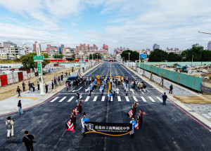 嘉義市新生路段公明路至民族路在元旦前正式通車／嘉義市府提供