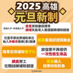 ▲高市府2025年各項新制上路。