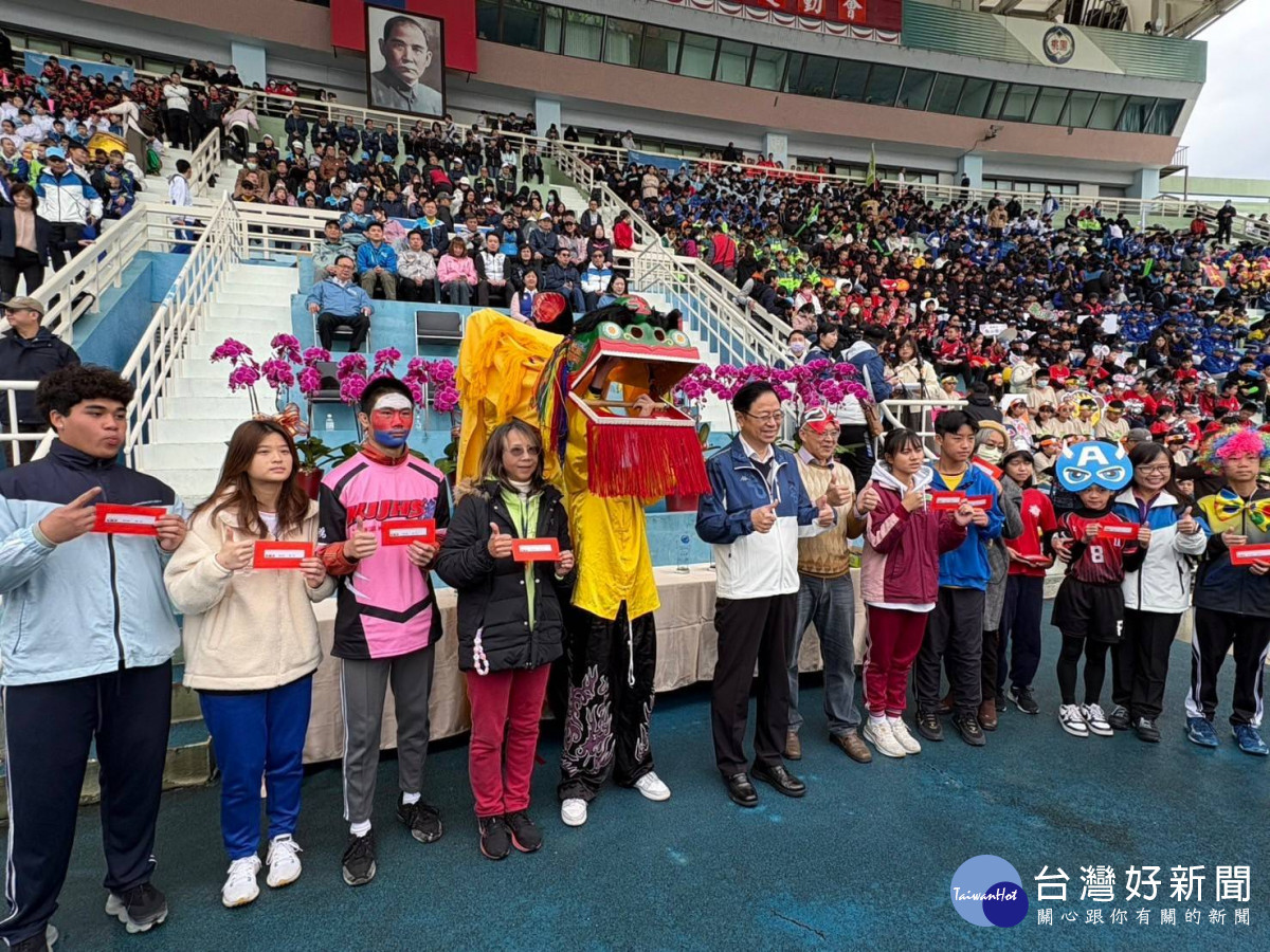 114年桃園市中小學校聯合運動會開幕       一連三天在桃園體育場舉行