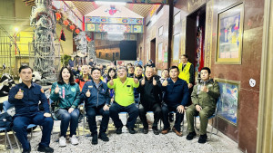 彰化市香山守望相助隊強勢回歸。圖／彰化縣警局提供