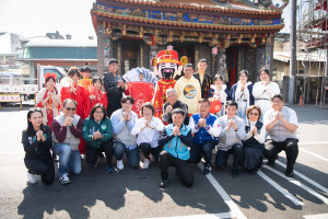 嘉義市政府結合九華山地藏庵舉辦開運年菜捐贈及發送活動／嘉義市府提供