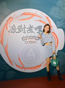 貴貴在IG上分享她參加「派對煮哩人」的趣事。（圖／翻攝自IG_貴貴）