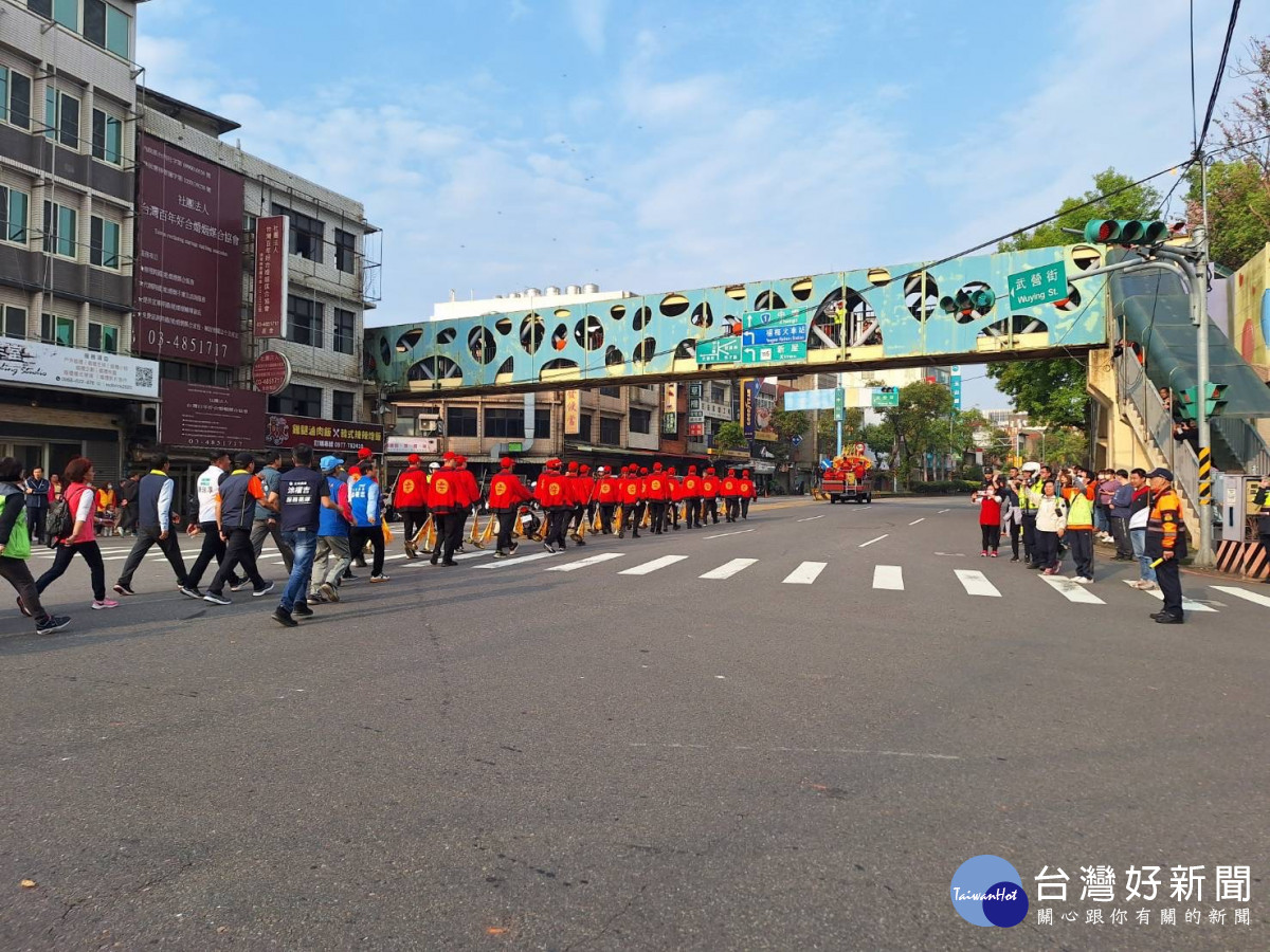 桃園龍德宮天上聖母四媽祖駐駕楊梅錫福宮 ，遶境路線楊梅警報給你知。