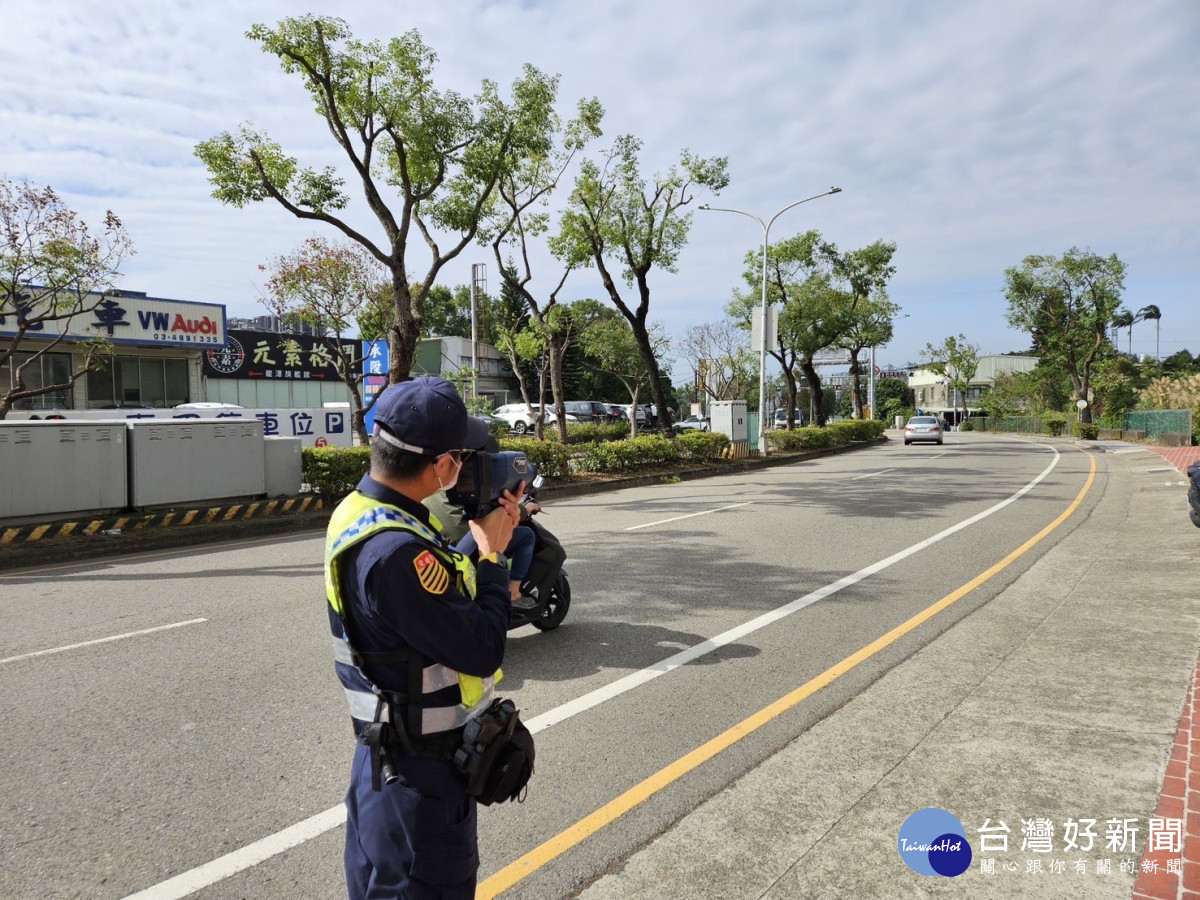 龍潭警分局防制交通事故加強執法見效，A2交通事故大幅下降2成。