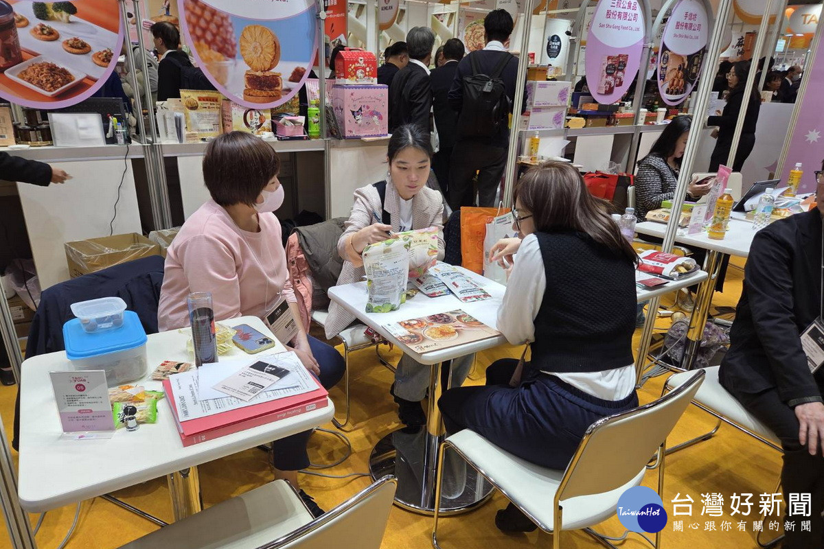 東京國際食品展盛大登場，桃市府攜手廠商搶攻日本市場。<br />
