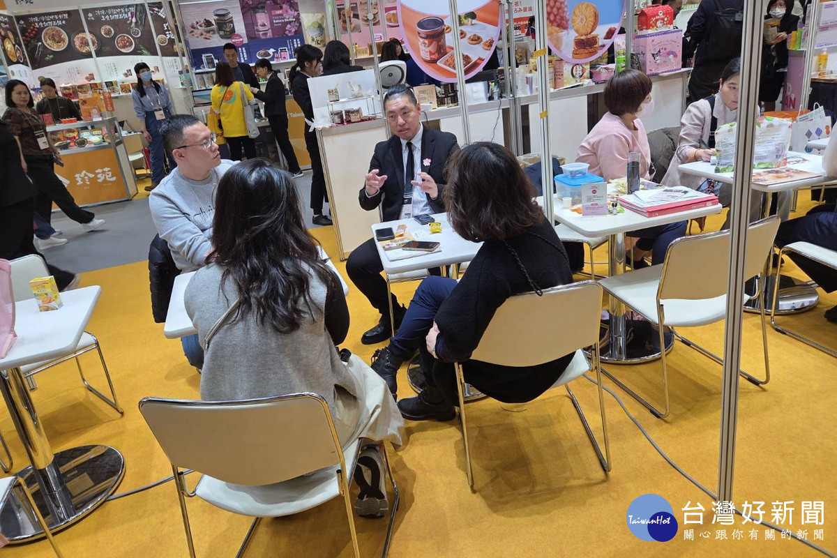 東京國際食品展盛大登場，桃市府攜手廠商搶攻日本市場。<br />
