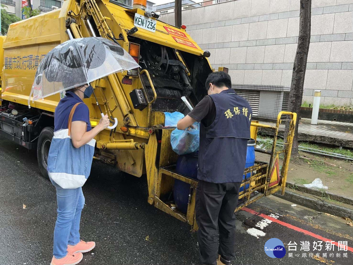 嘉義市即日起擴大垃圾破袋稽查取締／嘉義市府提供