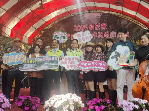 2025桐花祭，彰化市後山花園春日遊賞「四月雪」4/12熱情登場。圖／記者鄧富珍攝